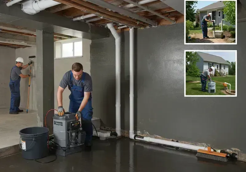 Basement Waterproofing and Flood Prevention process in White Sulphur Springs, WV